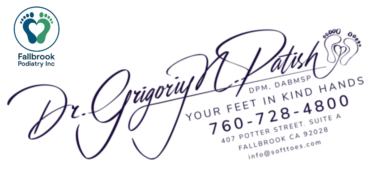 Social Share Image Fallbrook Podiatry Inc 1200x630