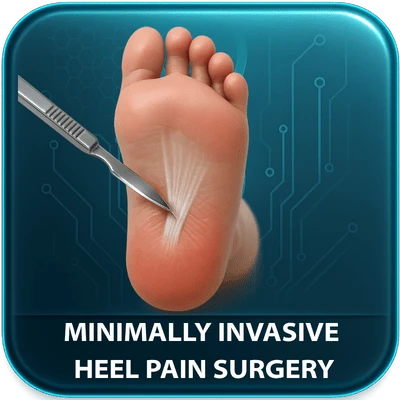 MINIMALLY INVASIVE HEEL PAIN SURGERY - FALLBROOK FOOT DOCTOR - YOUR FEET IN KIND HANDS MINIMALLY INVASIVE HEEL PAIN SURGERY - FALLBROOK FOOT DOCTOR - YOUR FEET IN KIND HANDS