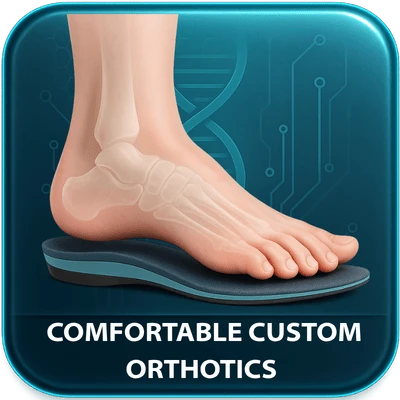 COMFORTABLE CUSTOM ORTHOTICS - FALLBROOK FOOT DOCTOR - YOUR FEET IN KIND HANDS
