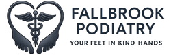 Fallbrook Podiatry Logo for Light background